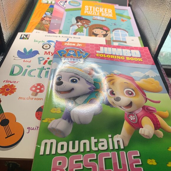 6ct Assorted Kids / Adult Coloring Books - Picture 1 of 6